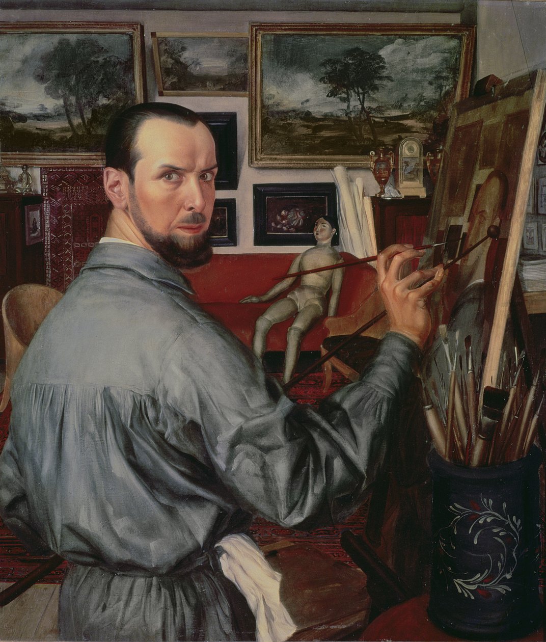 Otoportre, 1917 by Alexander Yakovlev