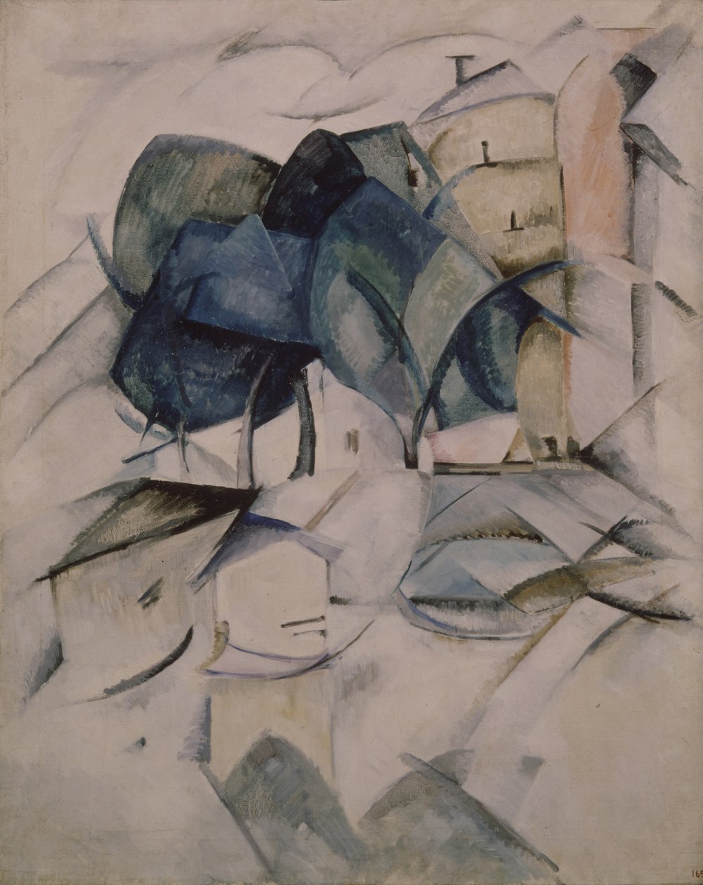 Bir Seine bendi, 1914-1915 by Alexandra Alexandrowna Exter