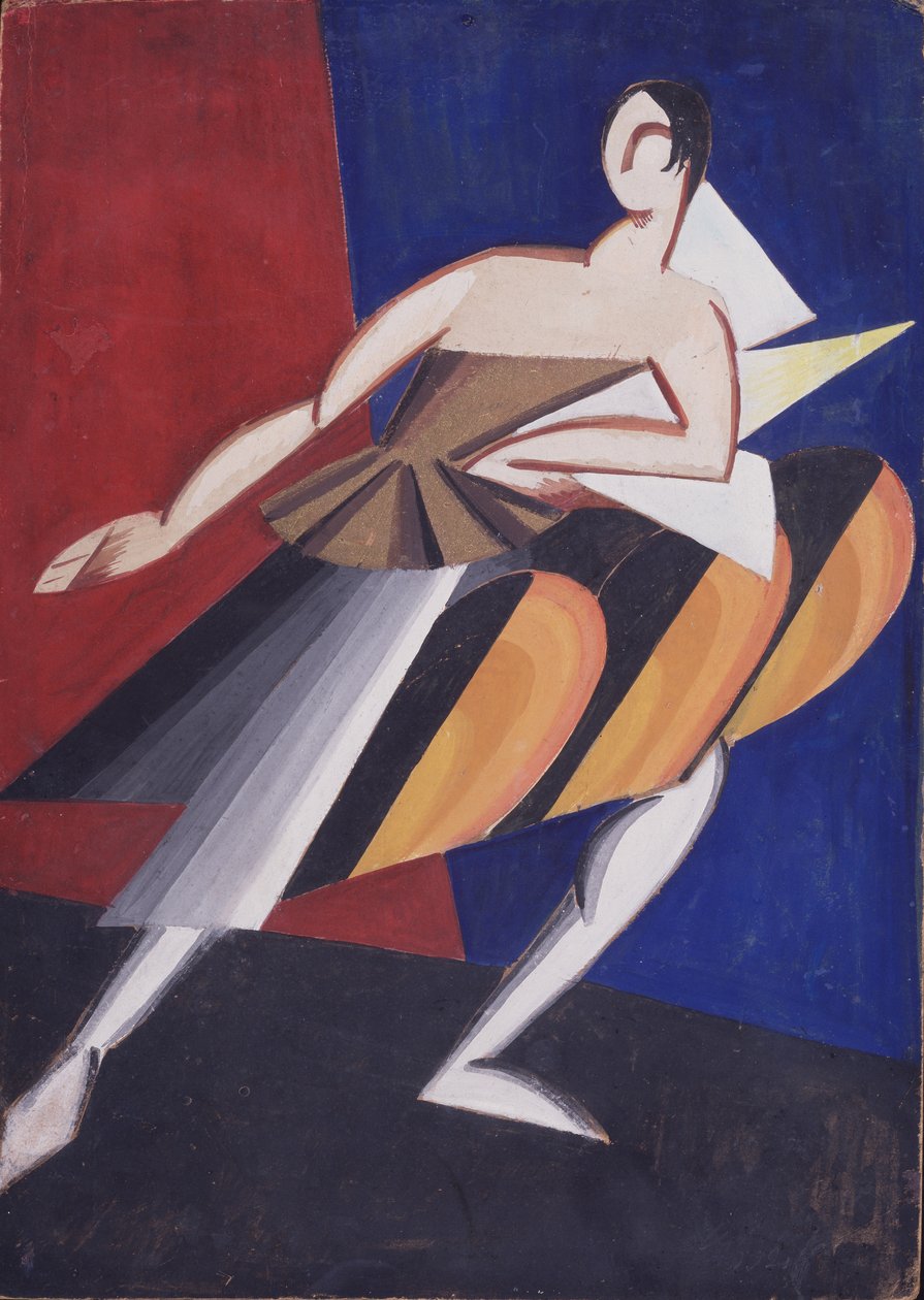 Kostüm tasarımı, 1920 by Alexandra Alexandrowna Exter