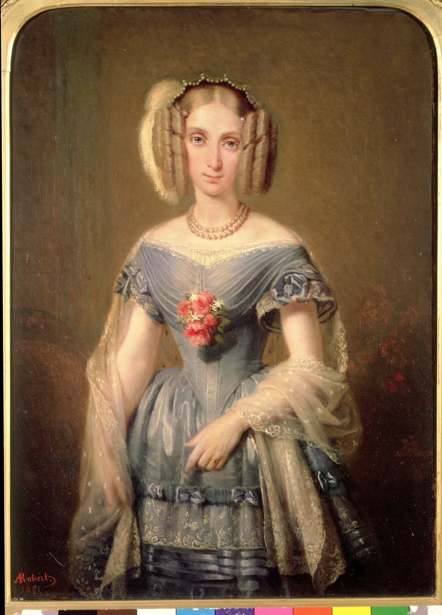 ಲೂಯಿಸ್-ಮೇರಿ ಡಿ ಓರ್ಲಿಯನ್ಸ್ (1812-50) ಟರ್ಕಿ by Alexandre Robert