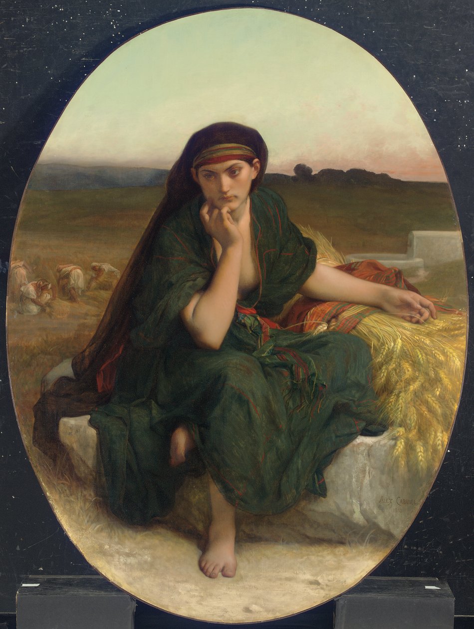 Tarlalardan Dönen Ruth by Alexandre Cabanel
