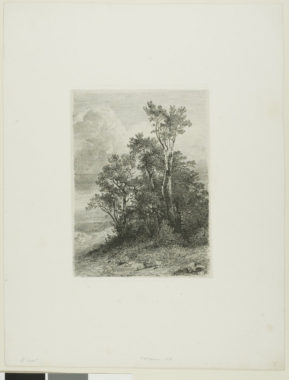 Alp Manzarası by Alexandre Calame