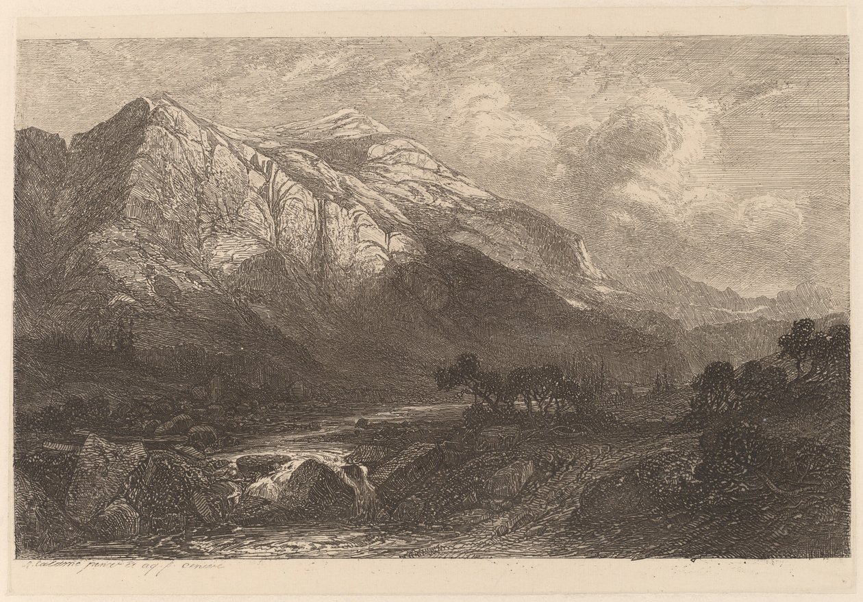 Dağ Çayı by Alexandre Calame