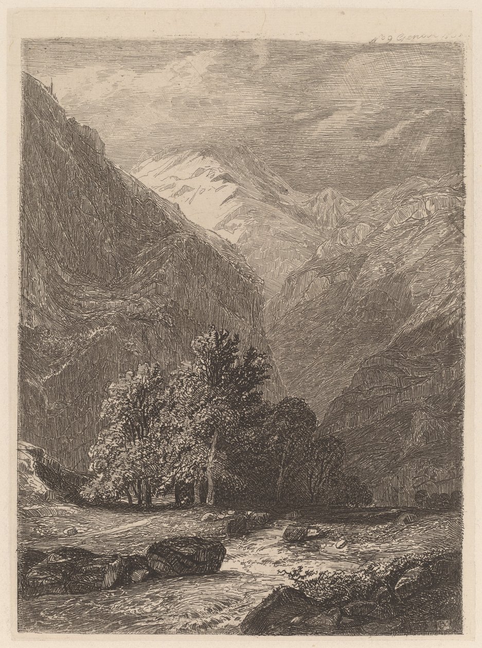 Dağ Çayı by Alexandre Calame