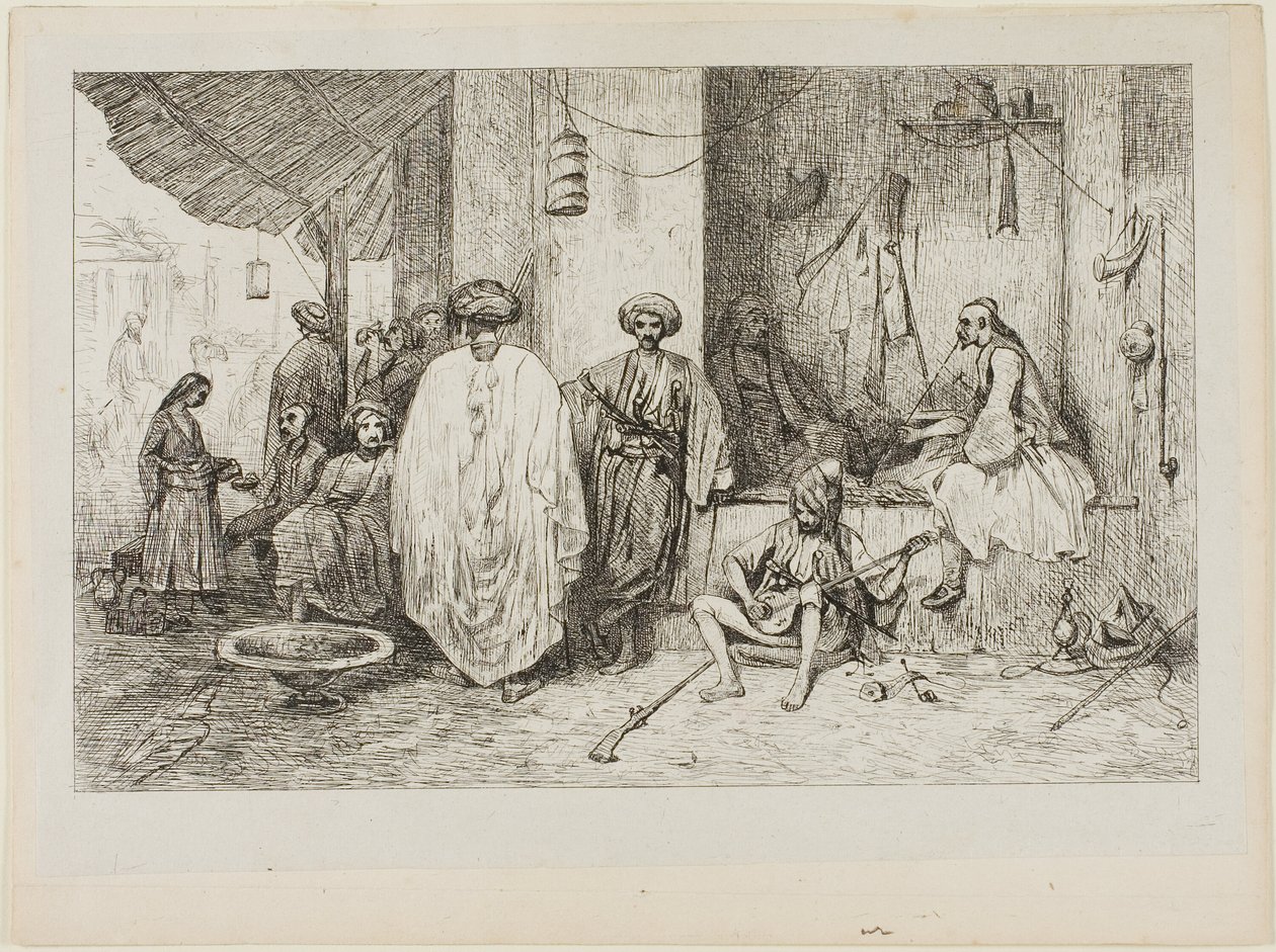Türk Muhafız Evi by Alexandre Gabriel Decamps