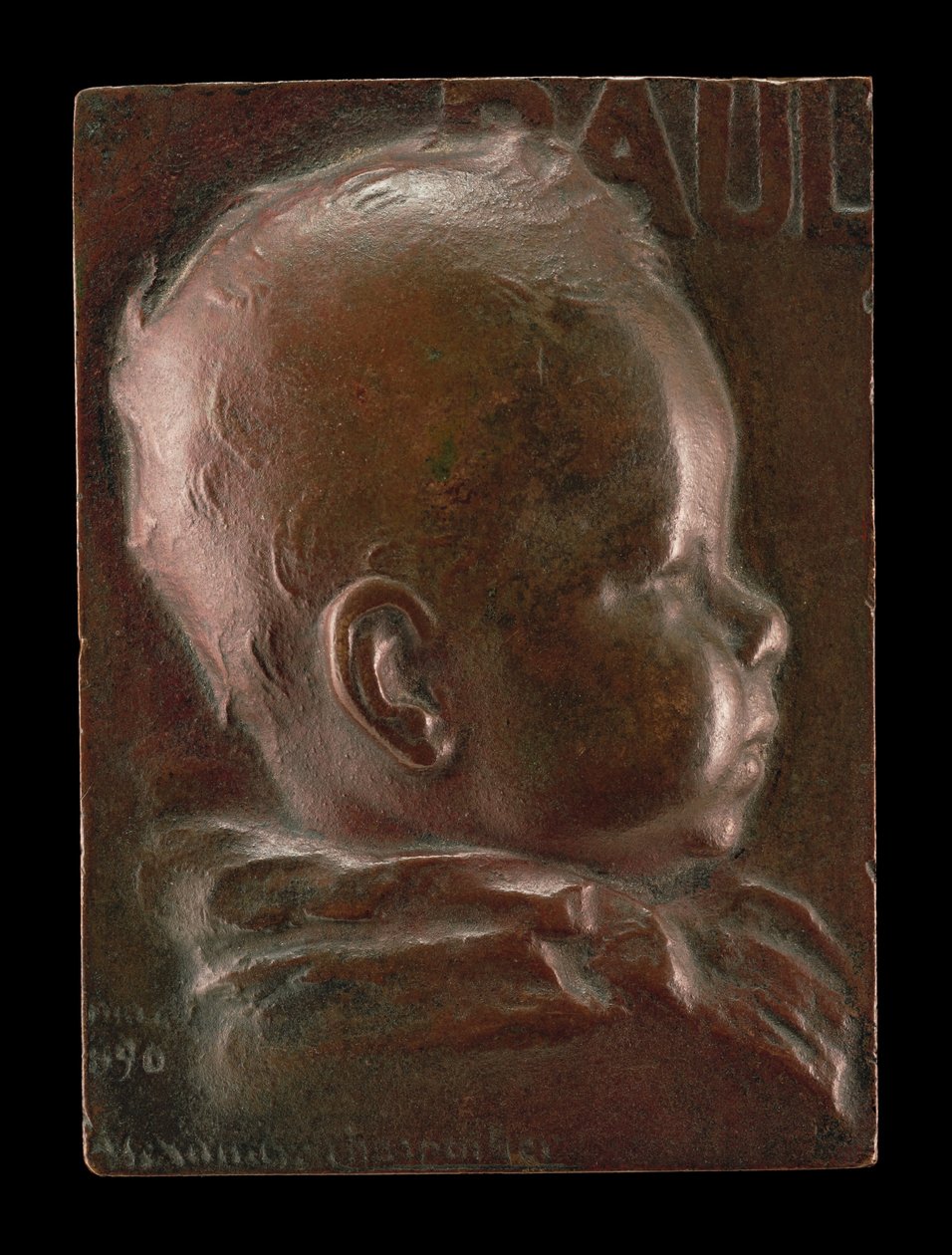 Paul Fierens, 1896. by Alexandre Louis Marie Charpentier