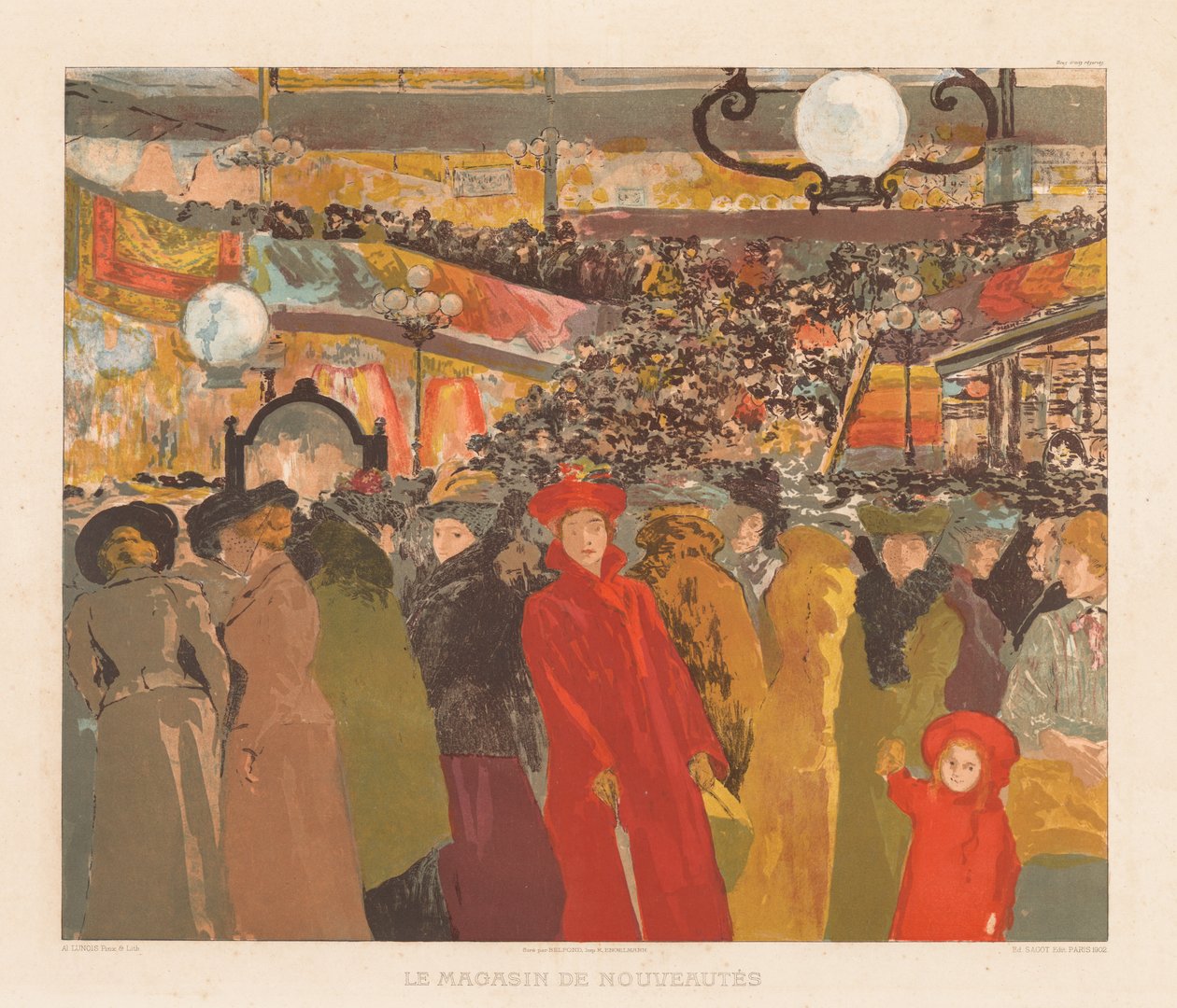 Süslü Eşya Mağazası, 1902. by Alexandre Lunois