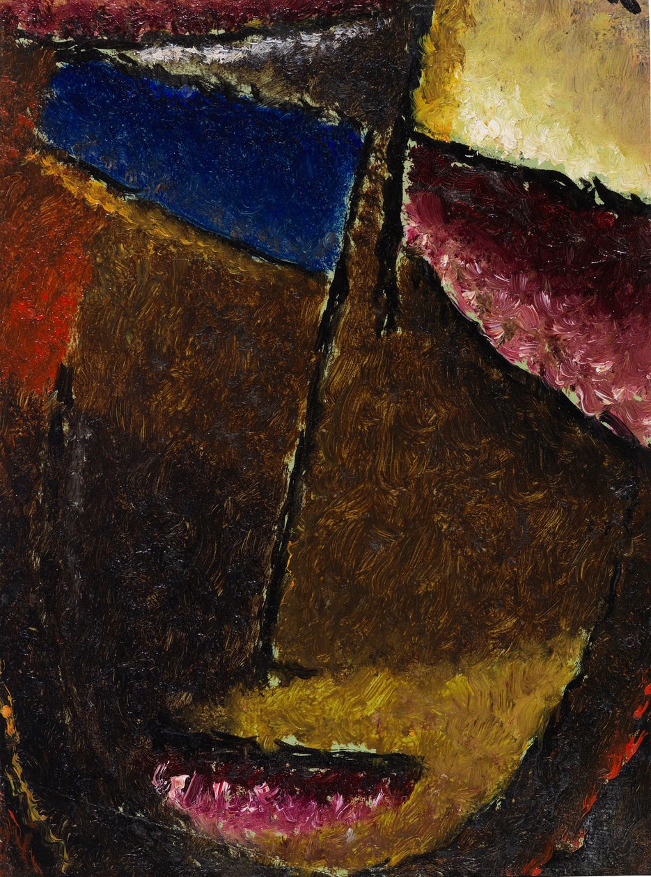 Küçük soyut kafa, 1934. by Alexei Javlensky von
