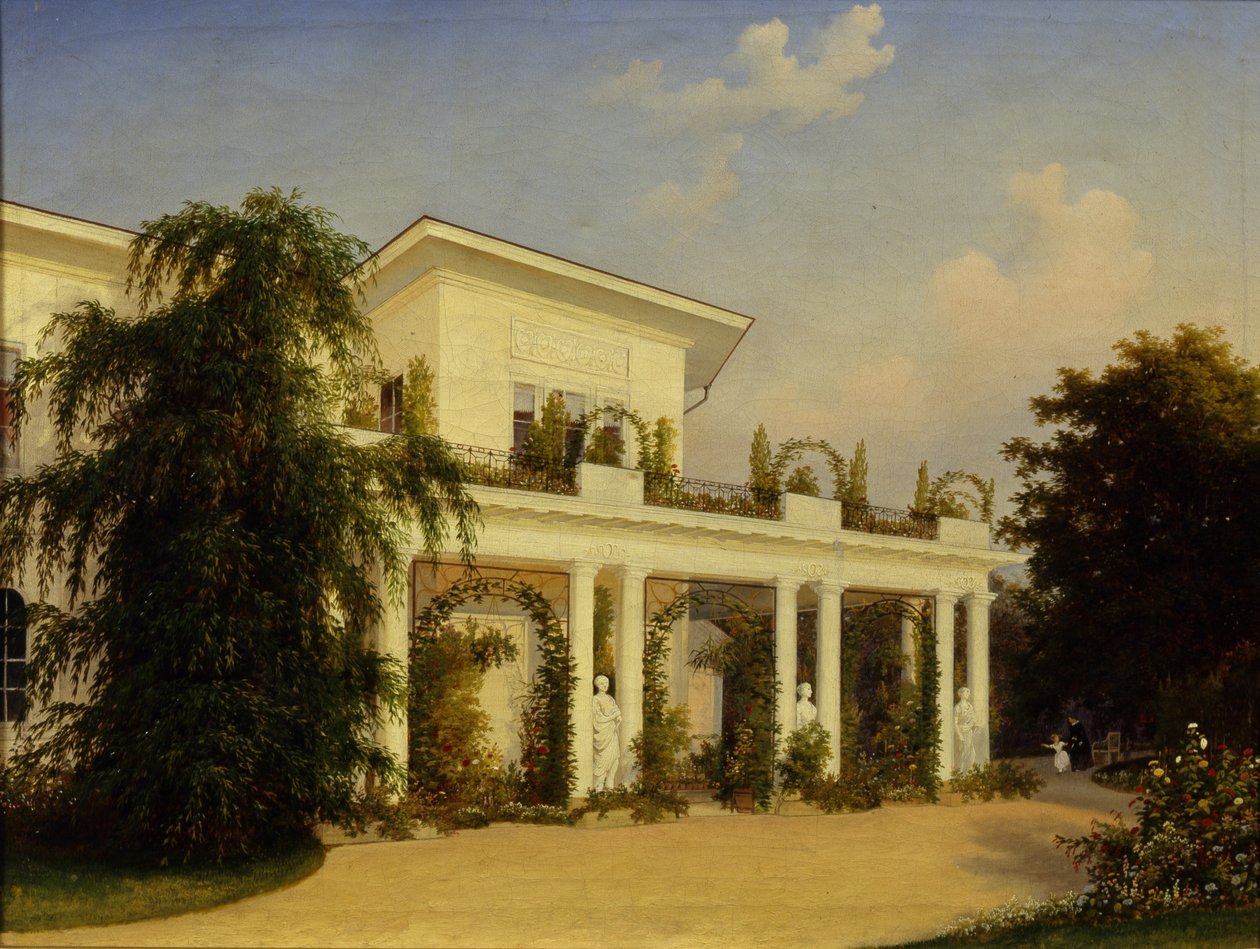 Kır evi Kachanovka, 1849 by Alexei Yakovlevich Voloskov