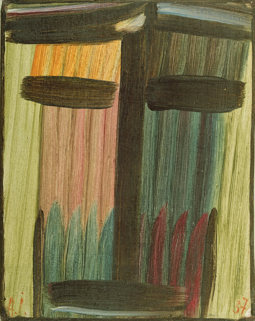 Büyük Meditasyon 19, 1937 by Alexej von Jawlensky