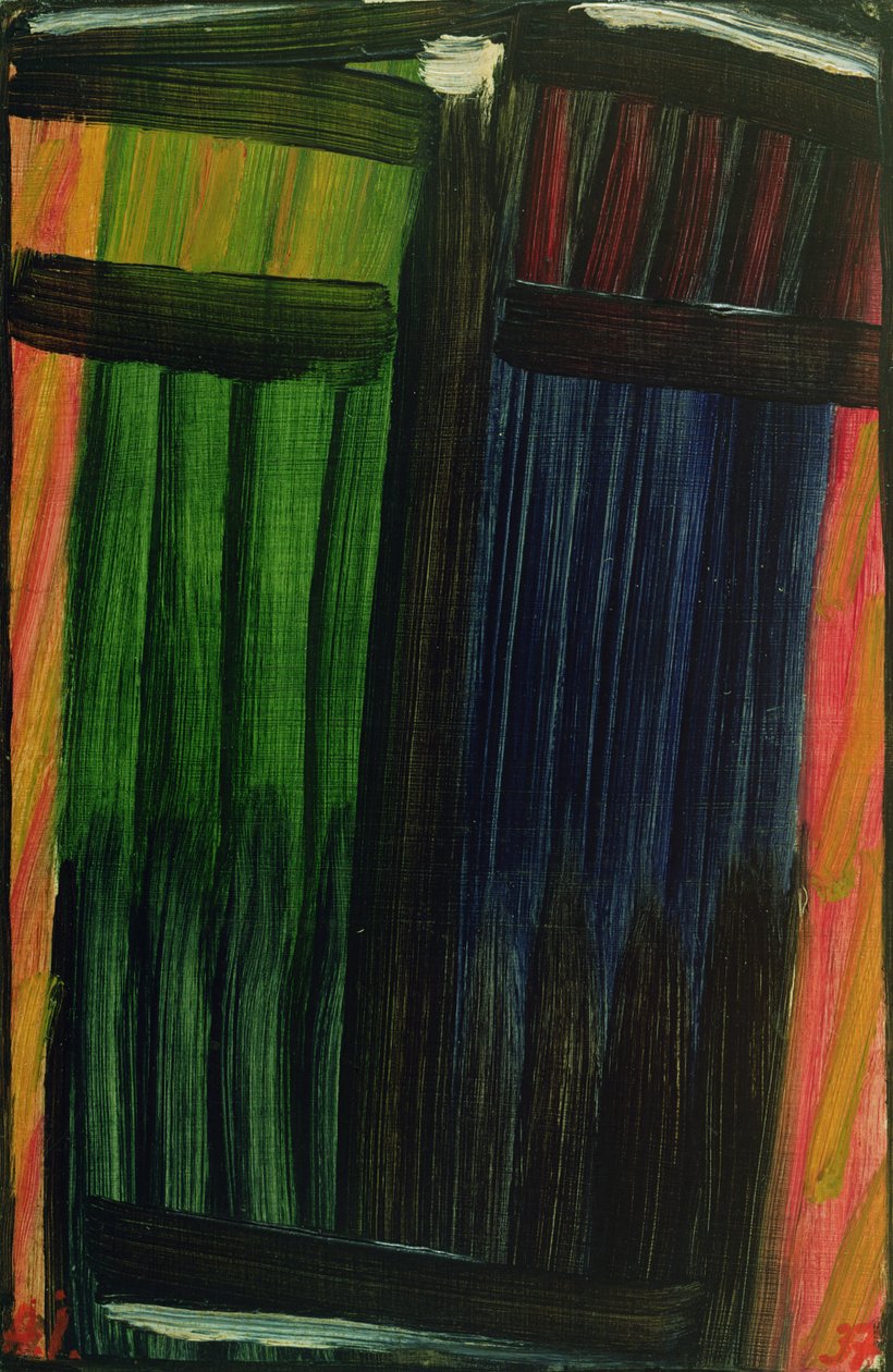 ದೊಡ್ಡ ಧ್ಯಾನ, 1937 ಟರ್ಕ್ by Alexej von Jawlensky