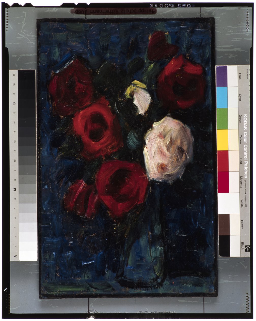 Büyük Natürmort: Roses II, 1937 by Alexej von Jawlensky
