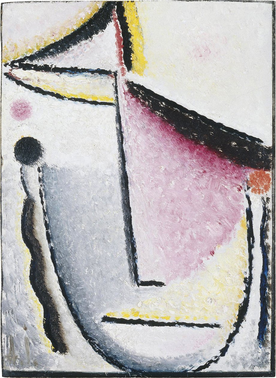 Soyut Kafa: Dalgın, 1929-1930 by Alexej von Jawlensky