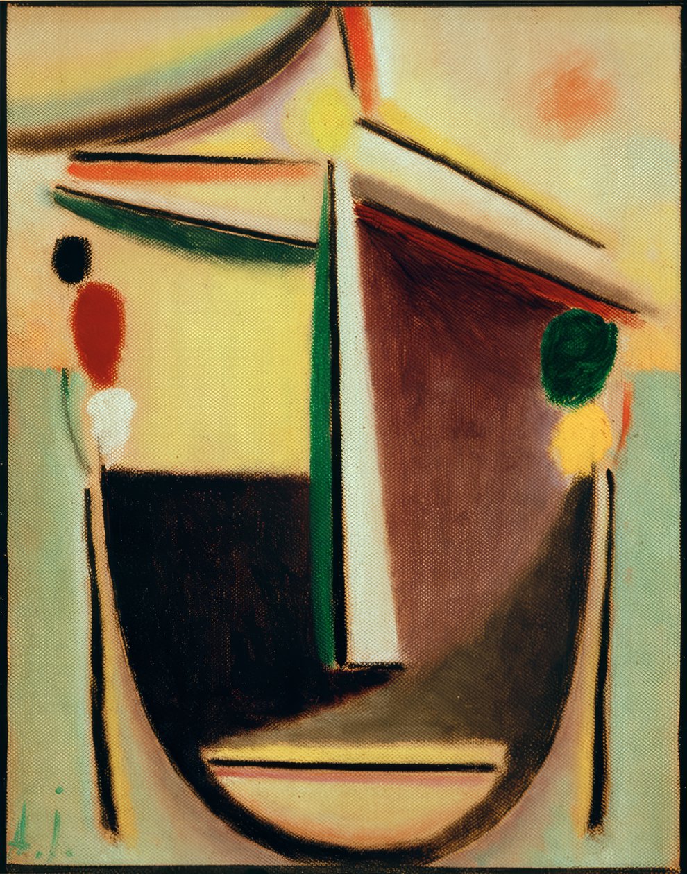 soyut kafa by Alexej von Jawlensky
