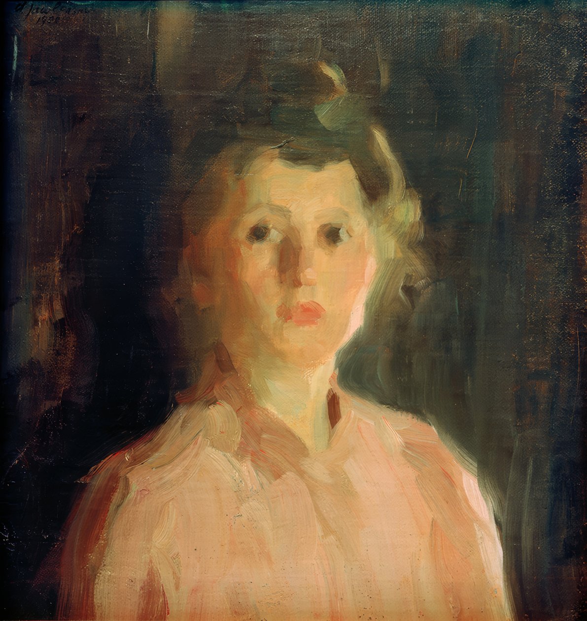 Helene on beş yaşında by Alexej von Jawlensky