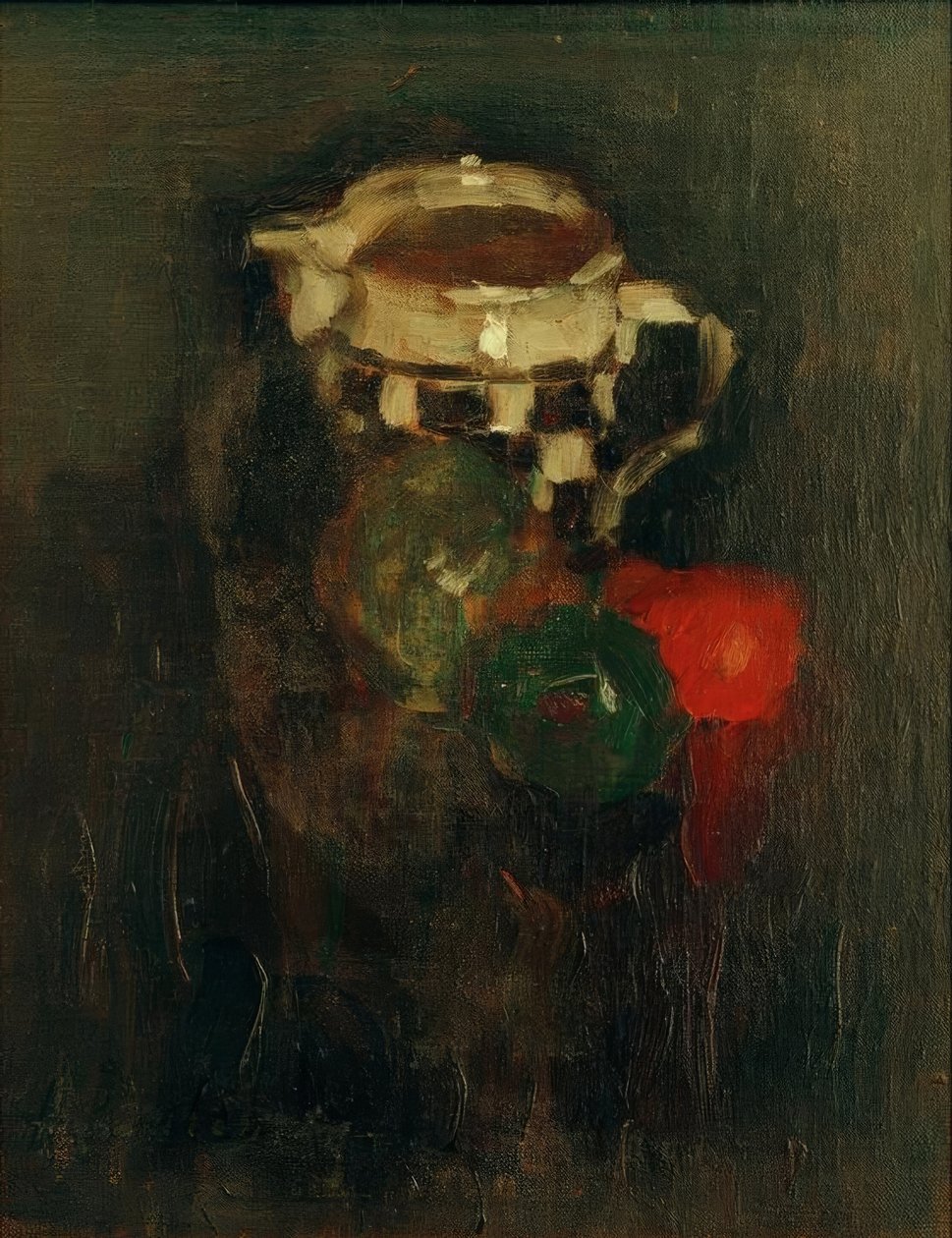 Elmalı süt sürahisi by Alexej von Jawlensky