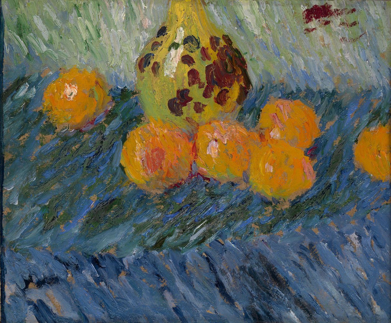 Portakallı Natürmort by Alexej von Jawlensky