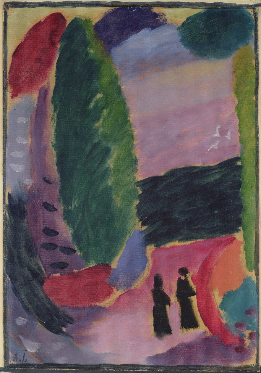 Varyasyon, 1916-17 by Alexej von Jawlensky