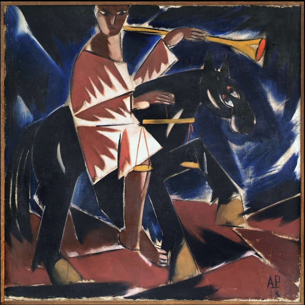 Kıyamet, 1918. by Alexey Alexandrovich Rybnikov
