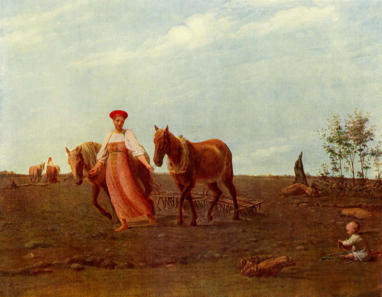 Sürülmüş Tarlada. İlkbahar, 1820