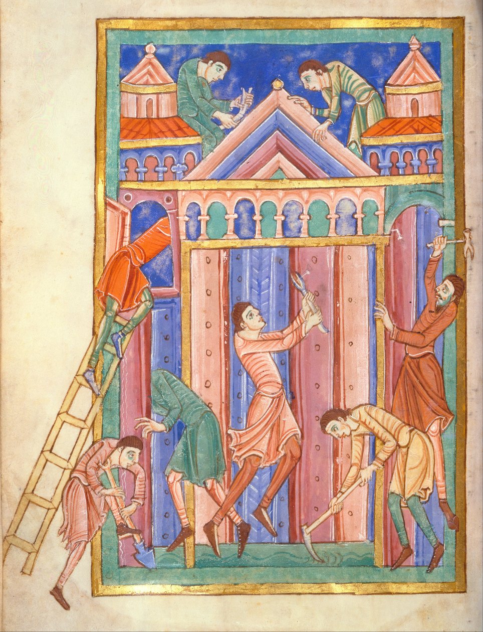 Hırsızlar St. Edmund Mezar Kilisesine Girdi by Alexis Master