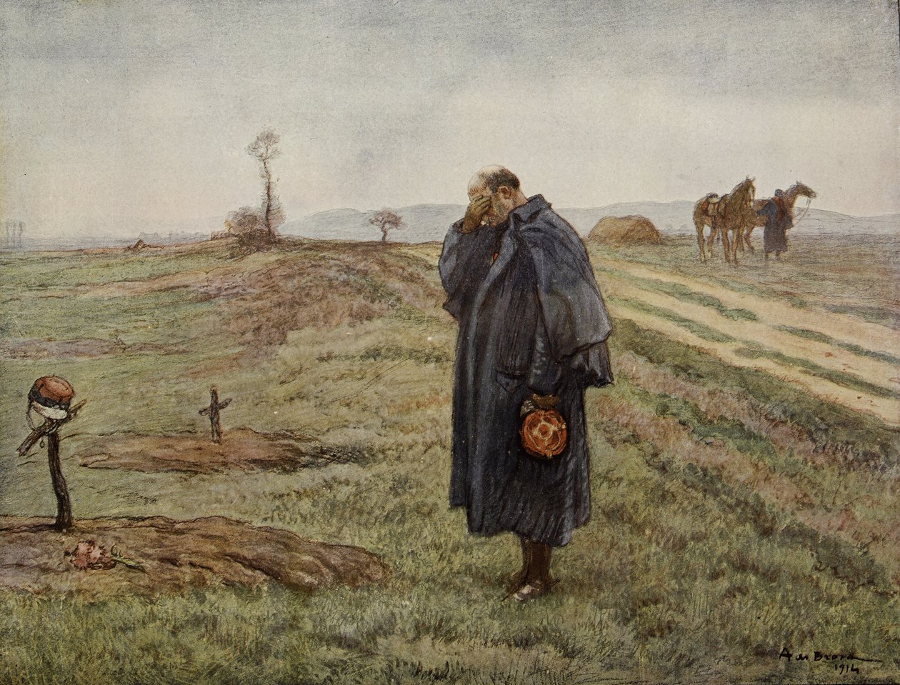 bir oğlunun mezarı by Alexis de (after) Broca