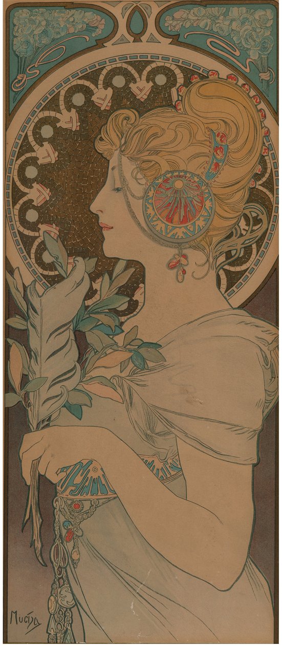 Tüy, 1899. by Alfons Marie Mucha