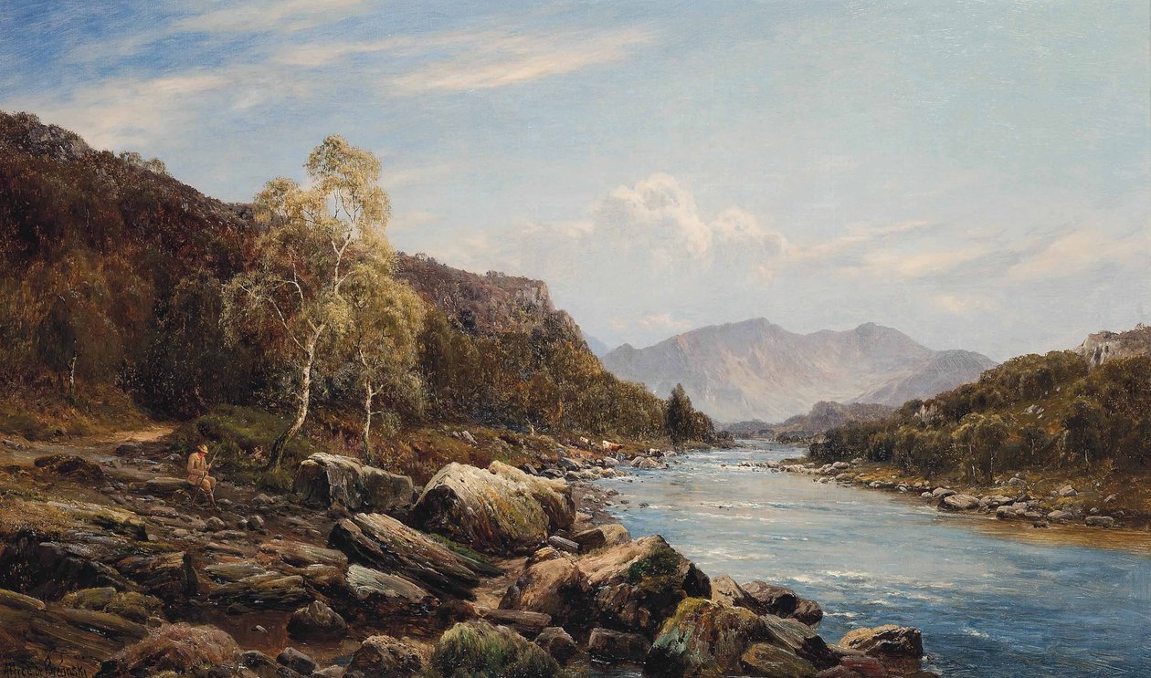 ödünç alan by Alfred de Breanski