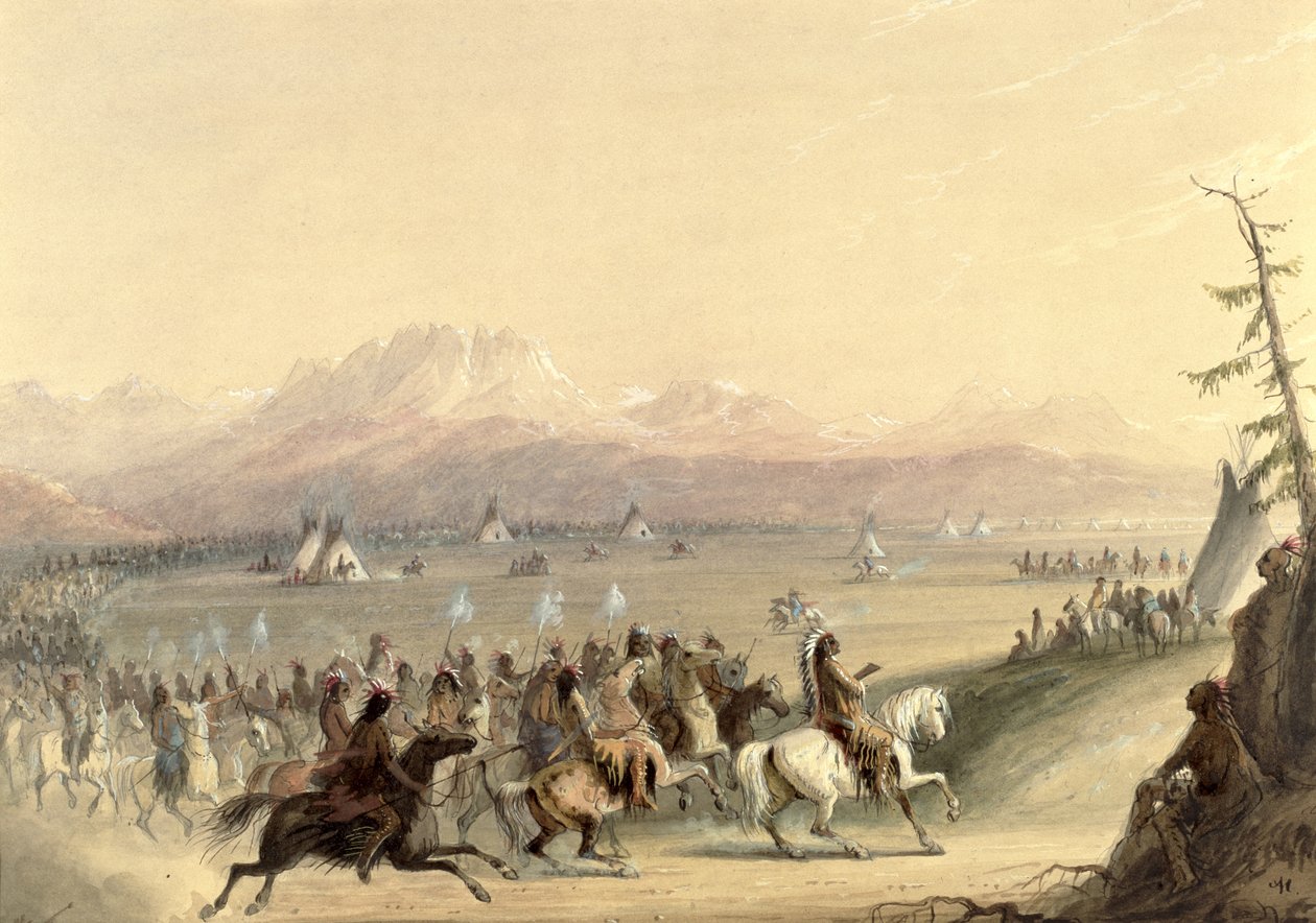 Süvari, c.1858 by Alfred Jacob Miller