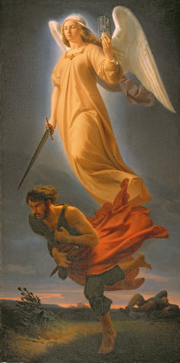 düşman, 1837 by Alfred Rethel