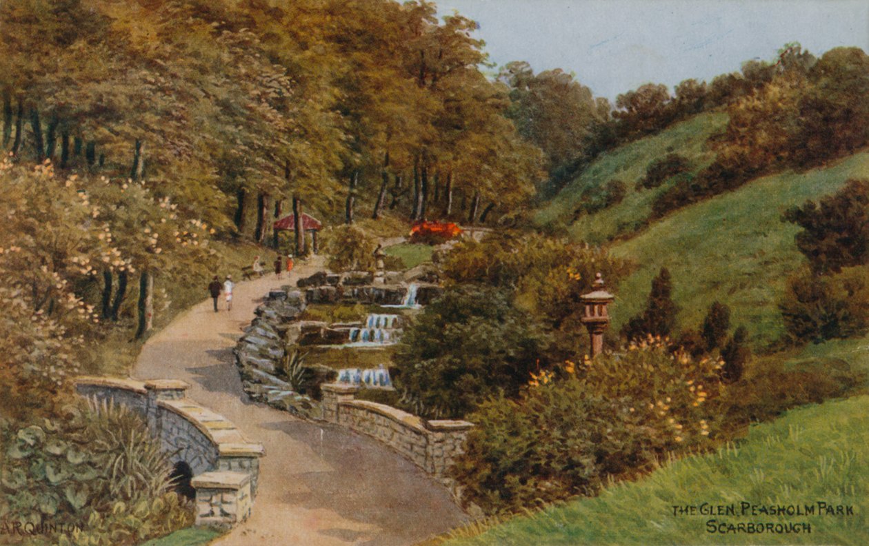 Glen Peasholm Parkı, Scarborough by Alfred Robert Quinton