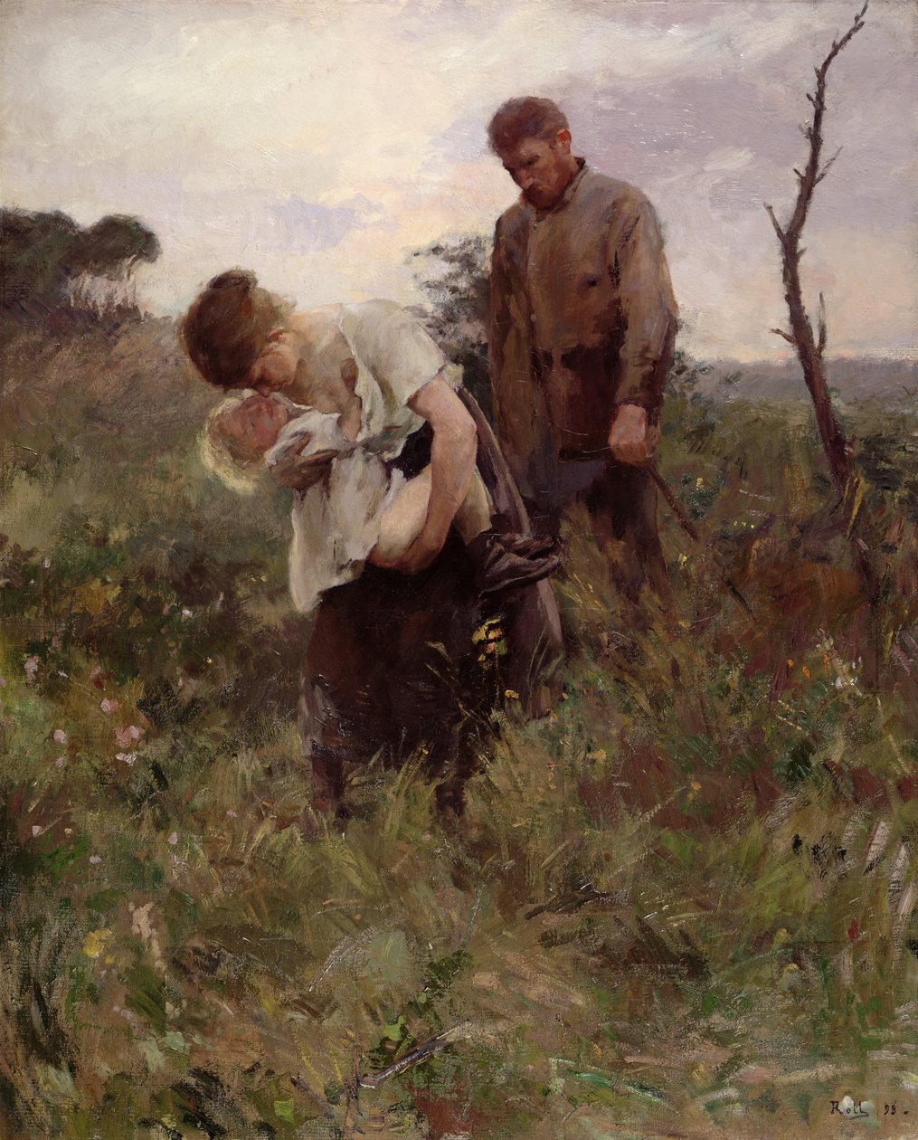 Çıkış, 1893 by Alfred Roll