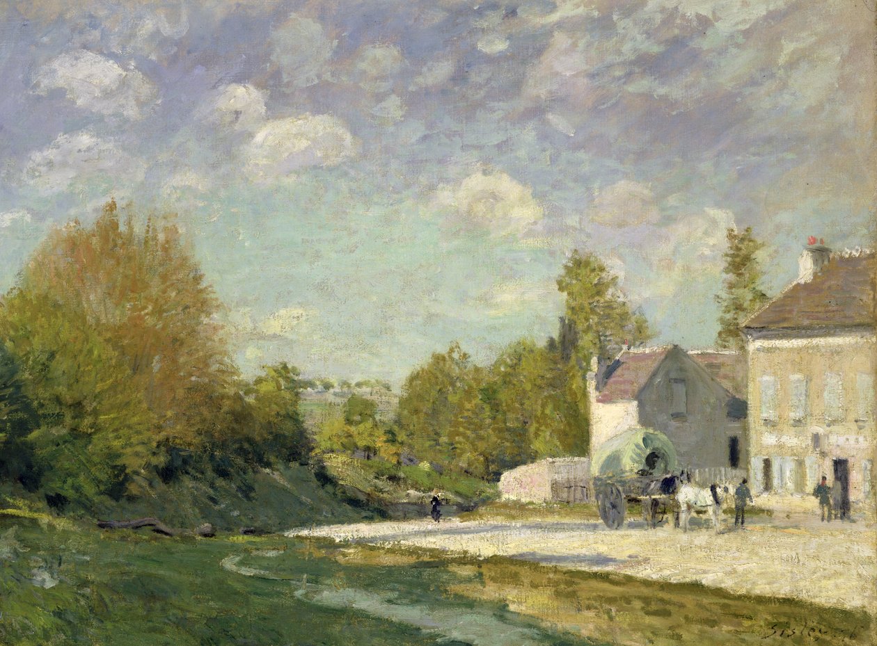 Kırsal kesim by Alfred Sisley