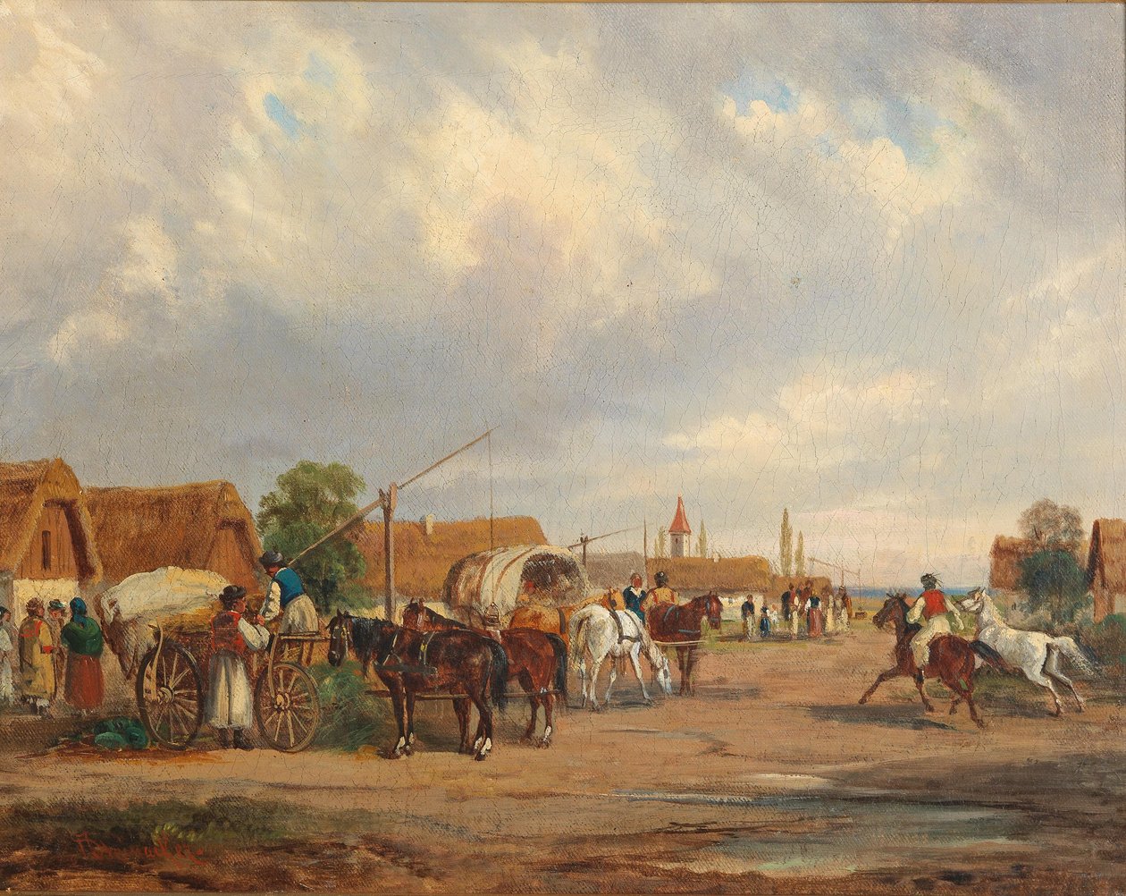 Macar köyü by Alfred Steinacker