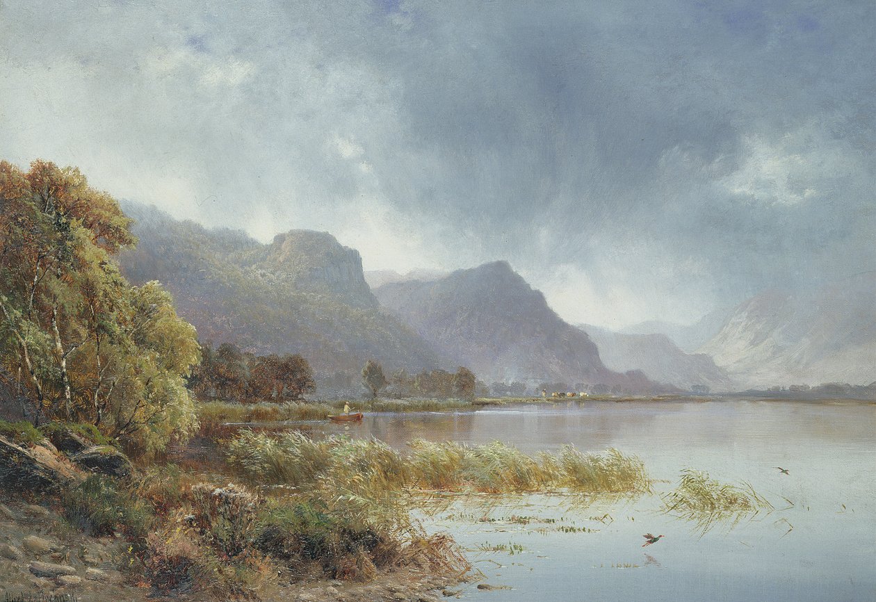 Lodore, Derwentwater by Alfred de Breanski
