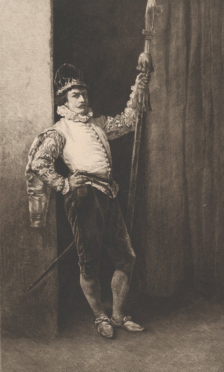 Halbardier, 1895. by Alfred Boilot
