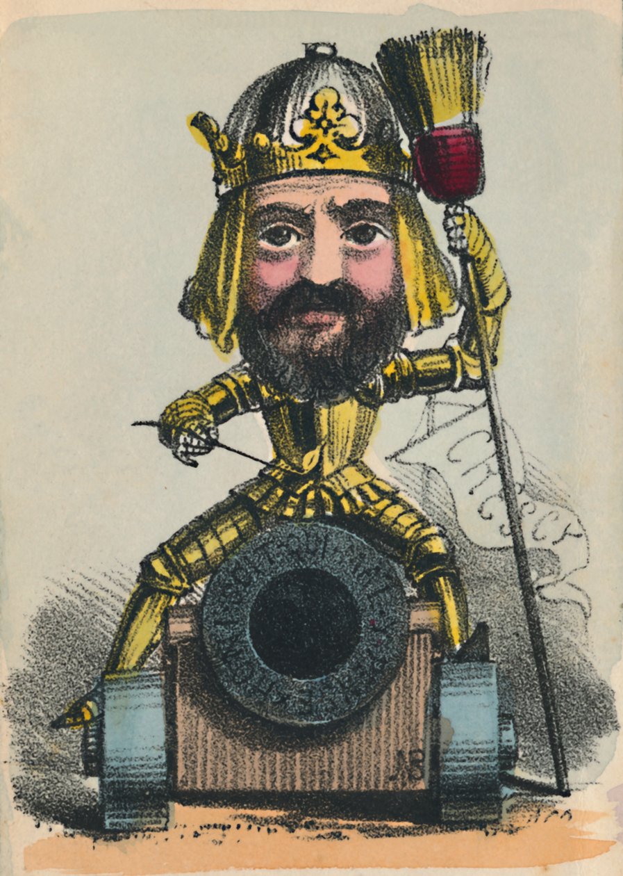 Edward III, 1856 by Alfred Crowquill
