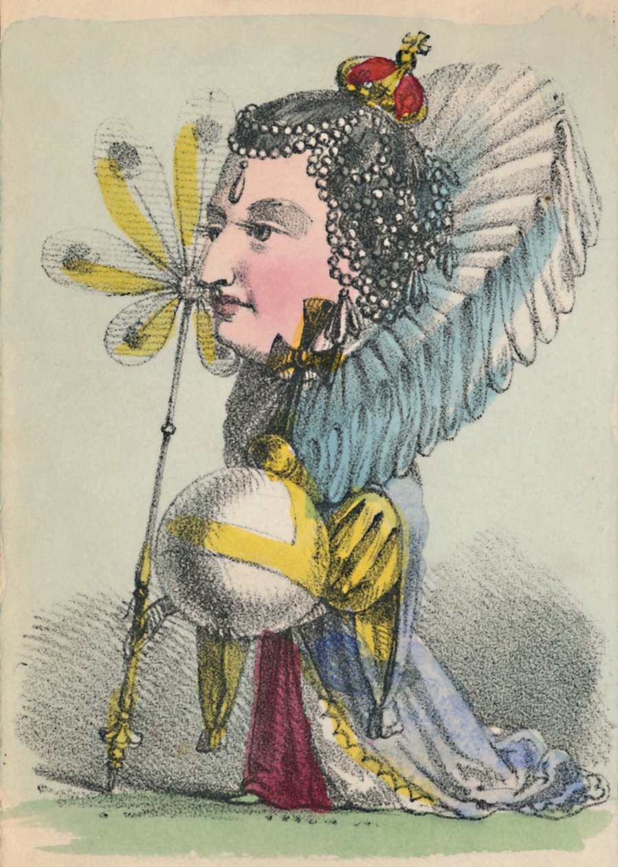 Elizabeth, 1856 by Alfred Crowquill