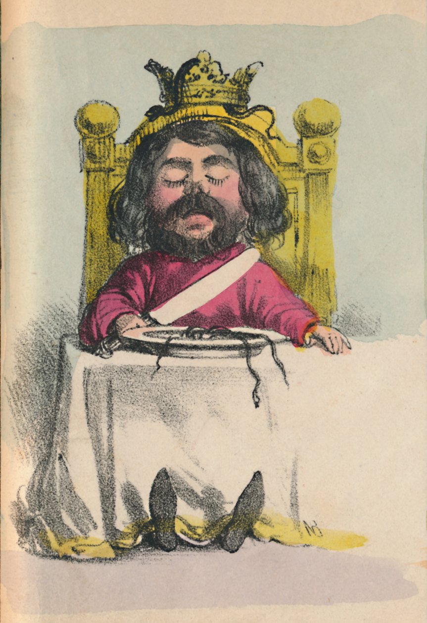 I. Henry, 1856 by Alfred Crowquill