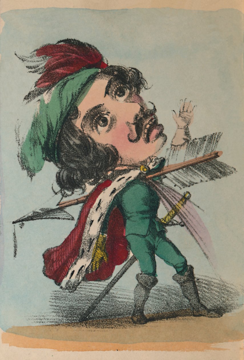 William Rufus, 1856 by Alfred Crowquill