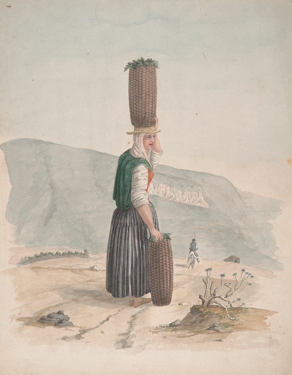 Kömür Satıcısı, Tenerife by Alfred Diston