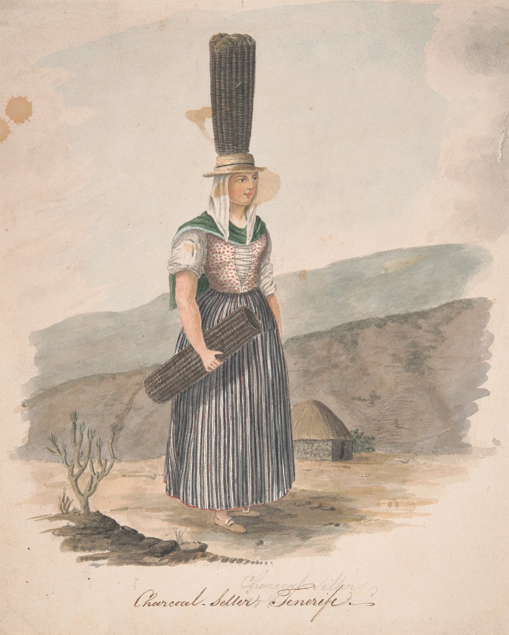 Kömür satıcısı, Tenerife by Alfred Diston
