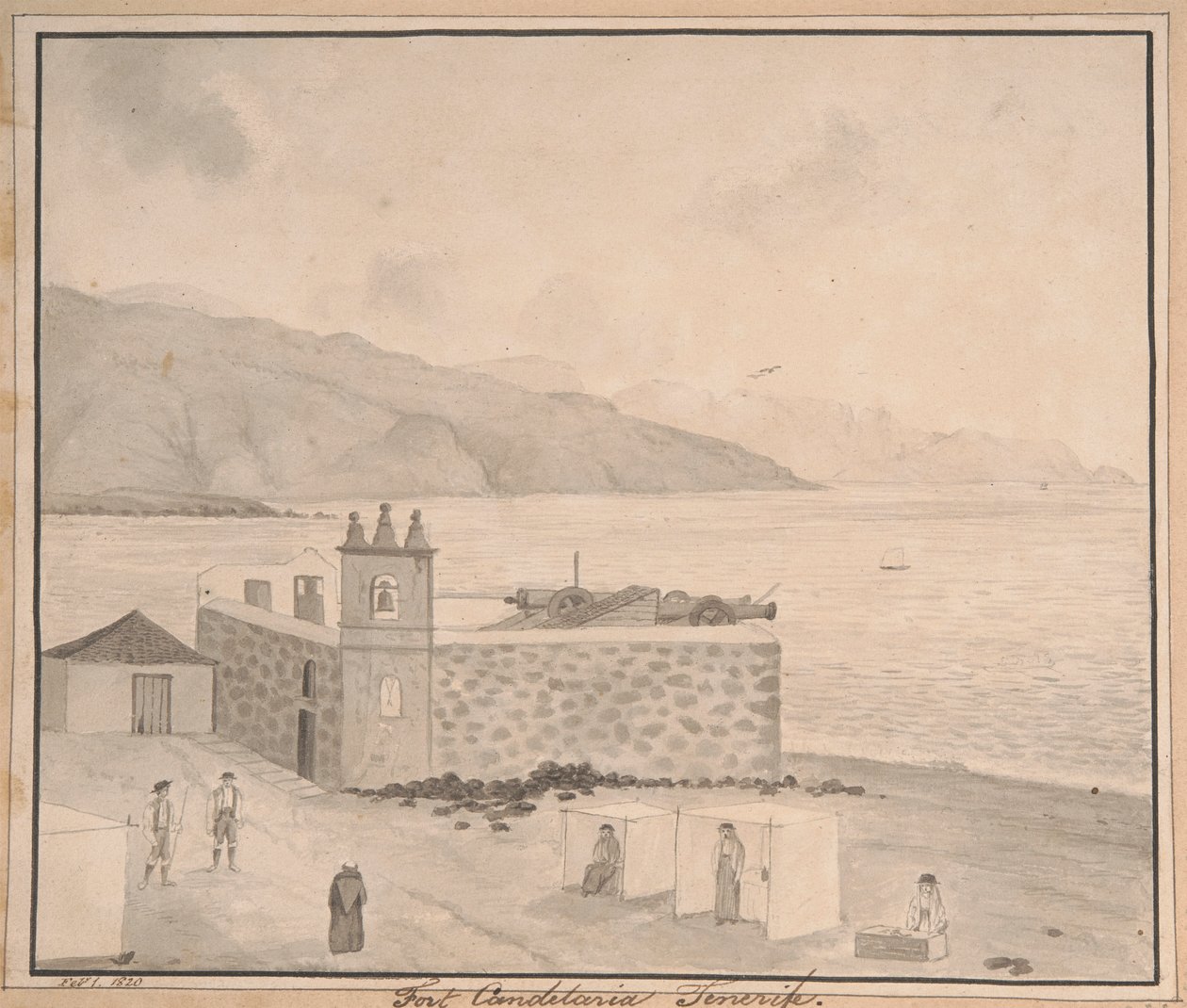 Fort Candelaria, Tenerife by Alfred Diston