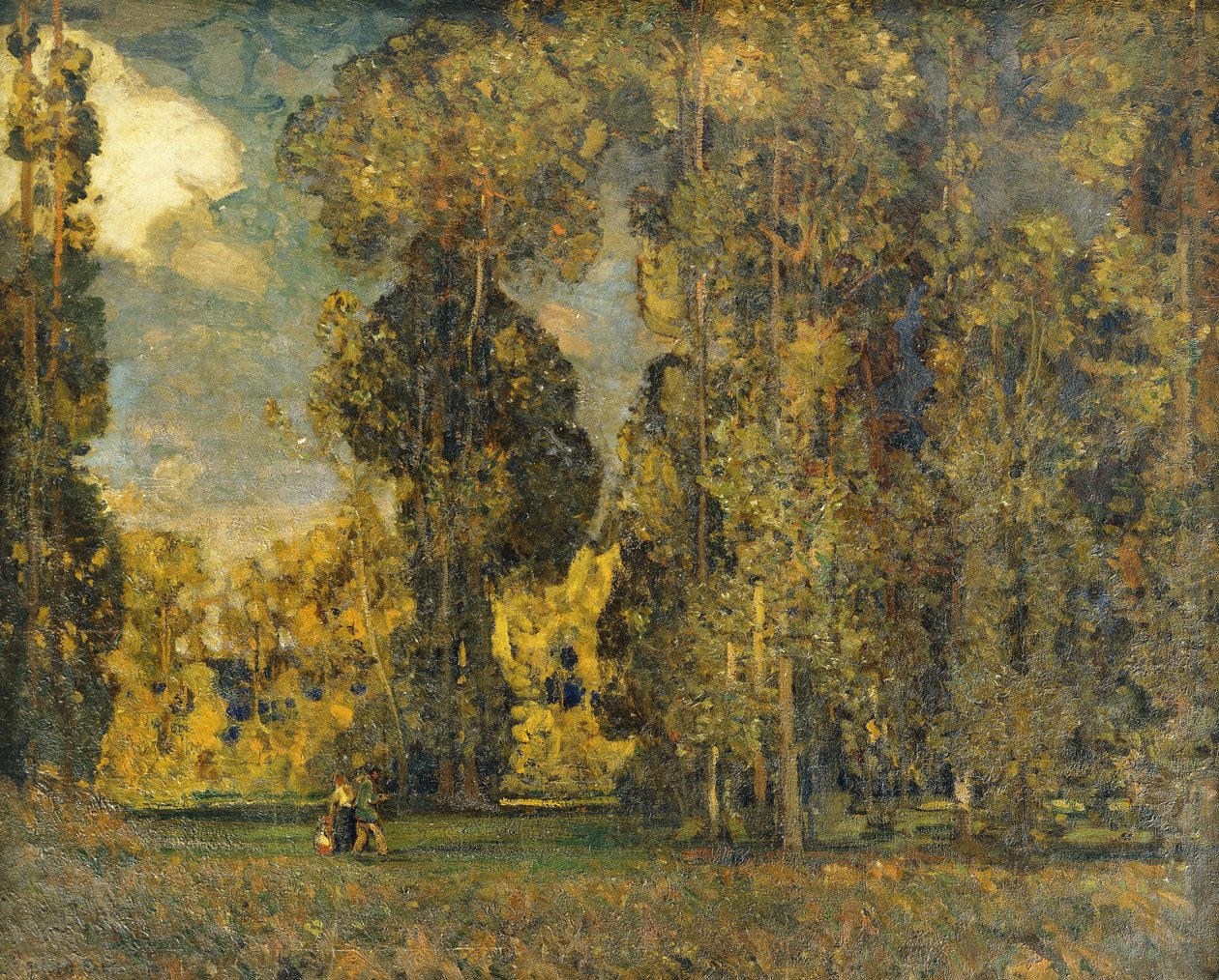 Eylül Manzarası, by Alfred East