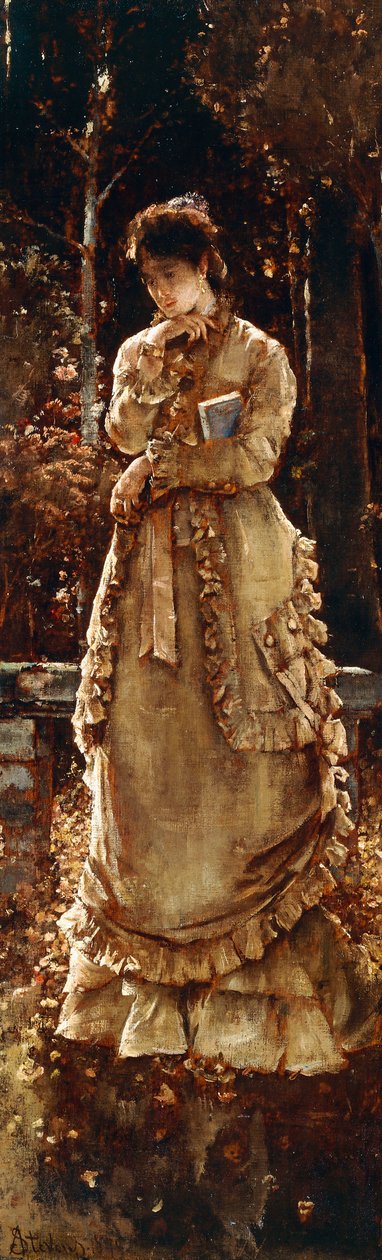 Sonbahar, 1874 by Alfred Emile Stevens
