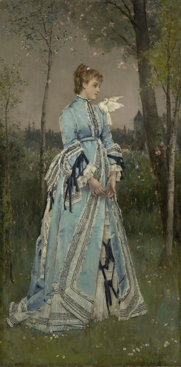 Bahar, 1877 by Alfred Emile Stevens