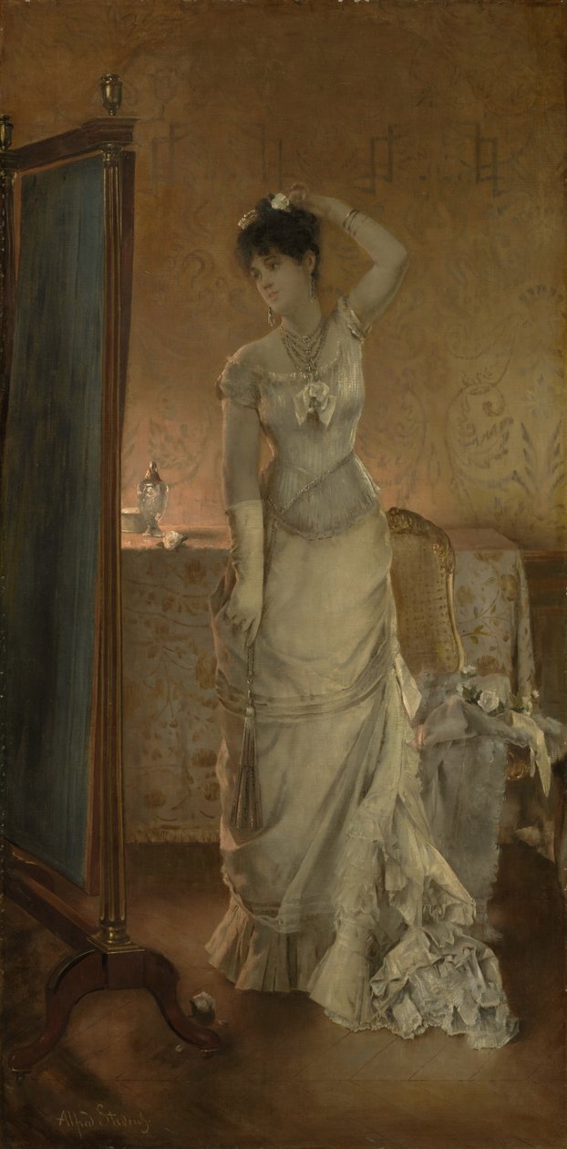 Kış, 1877 by Alfred Emile Stevens