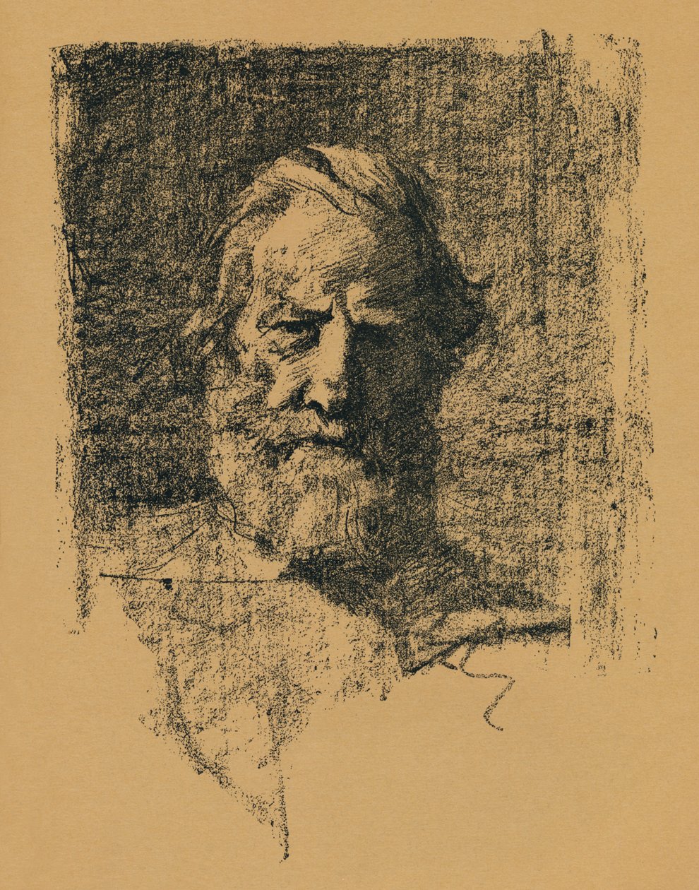 Portre Çizimi, c1895, 1896 by Alfred Hartley