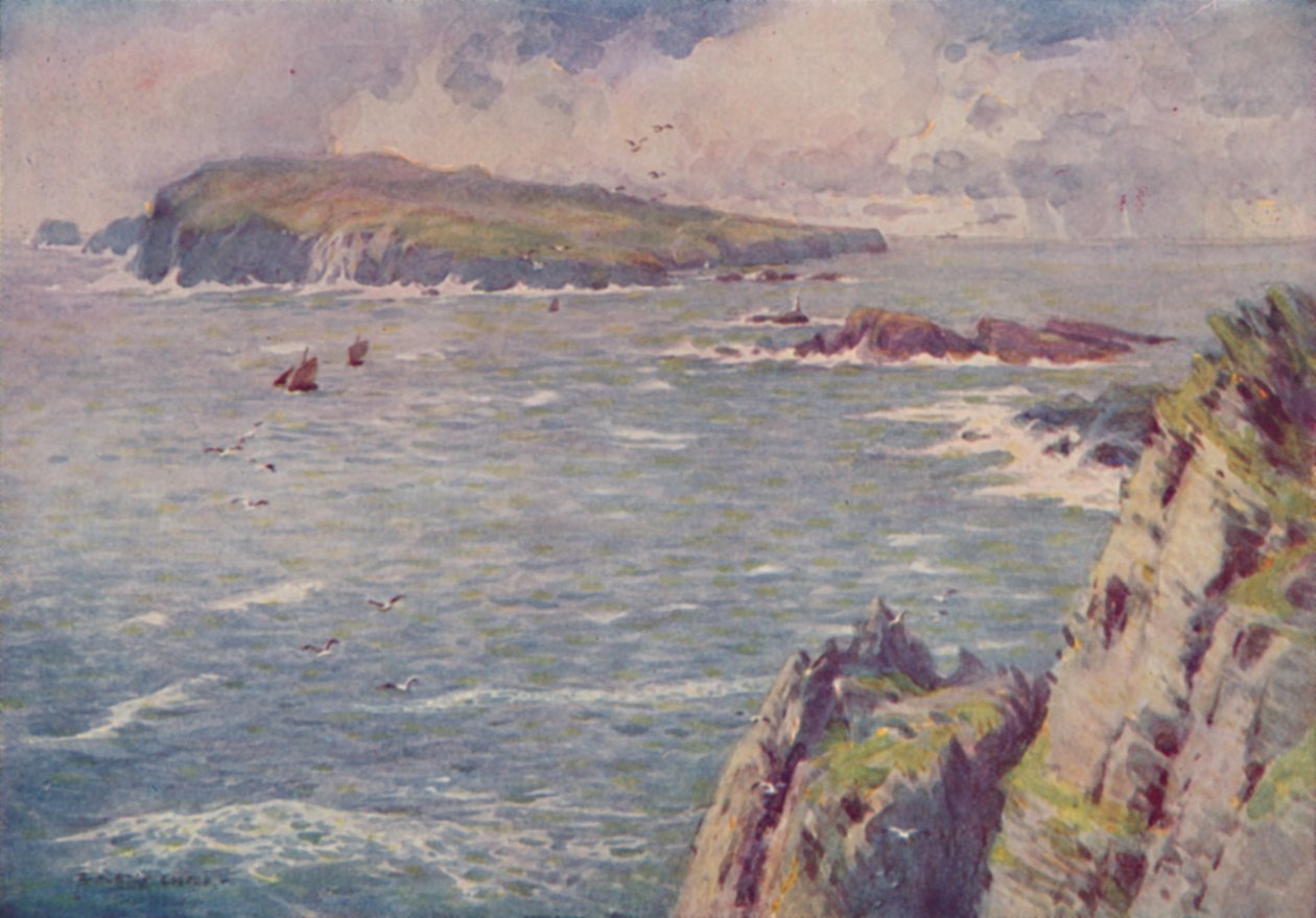 İnsanın Buzağı, 1910 by Alfred Heaton Cooper