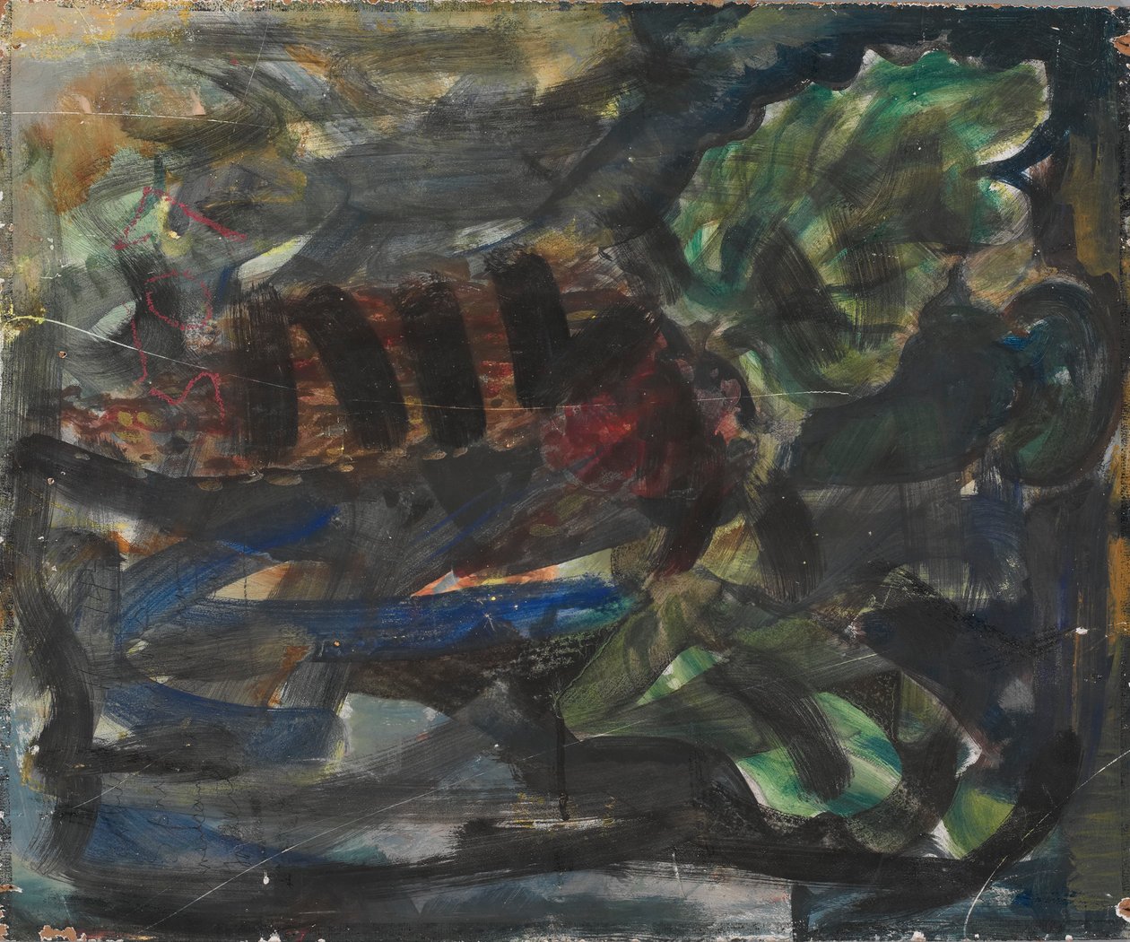 elma ve fındık by Alfred Henry Maurer